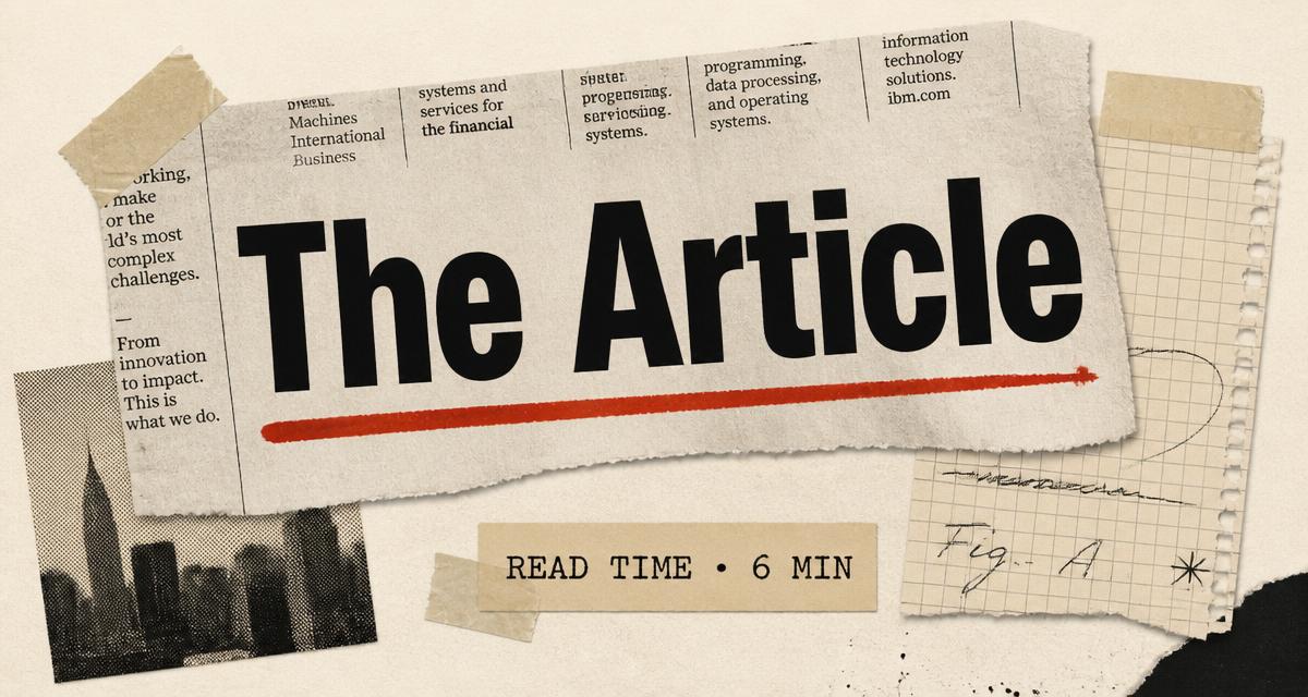 Article example Open Graph card