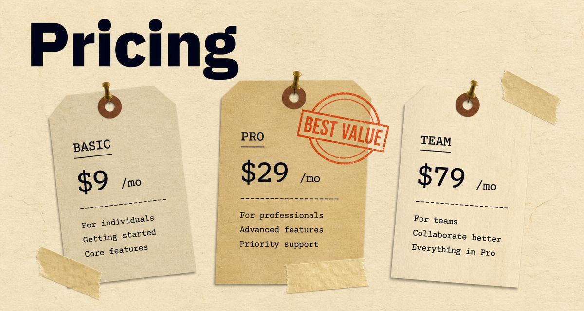 Pricing Page example Open Graph card