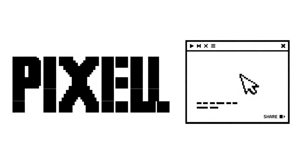 Pixel Retro Open Graph card example — 1200×630 share image
