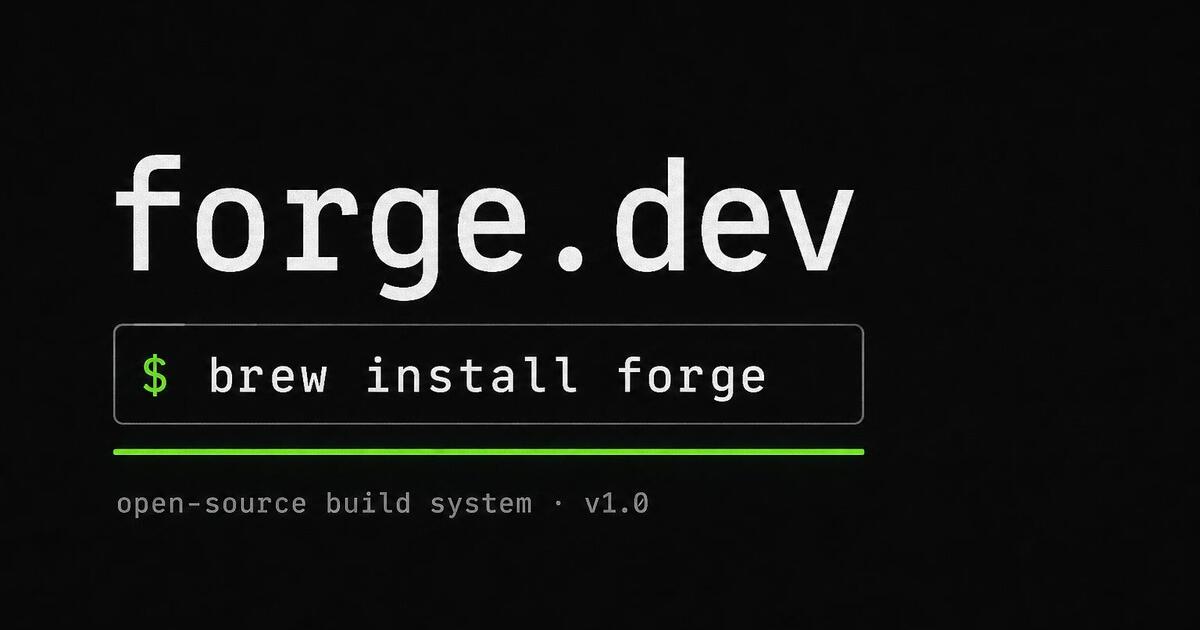 Terminal OSS launch Open Graph card — install command on dark ground with project wordmark