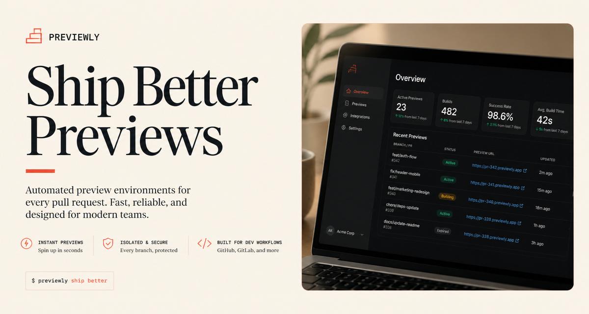 Site Hero Open Graph layout preview